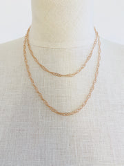 Italian 14K Rose Gold Necklace