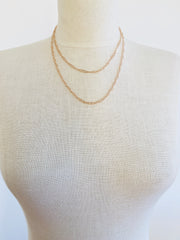 Italian 14K Rose Gold Necklace