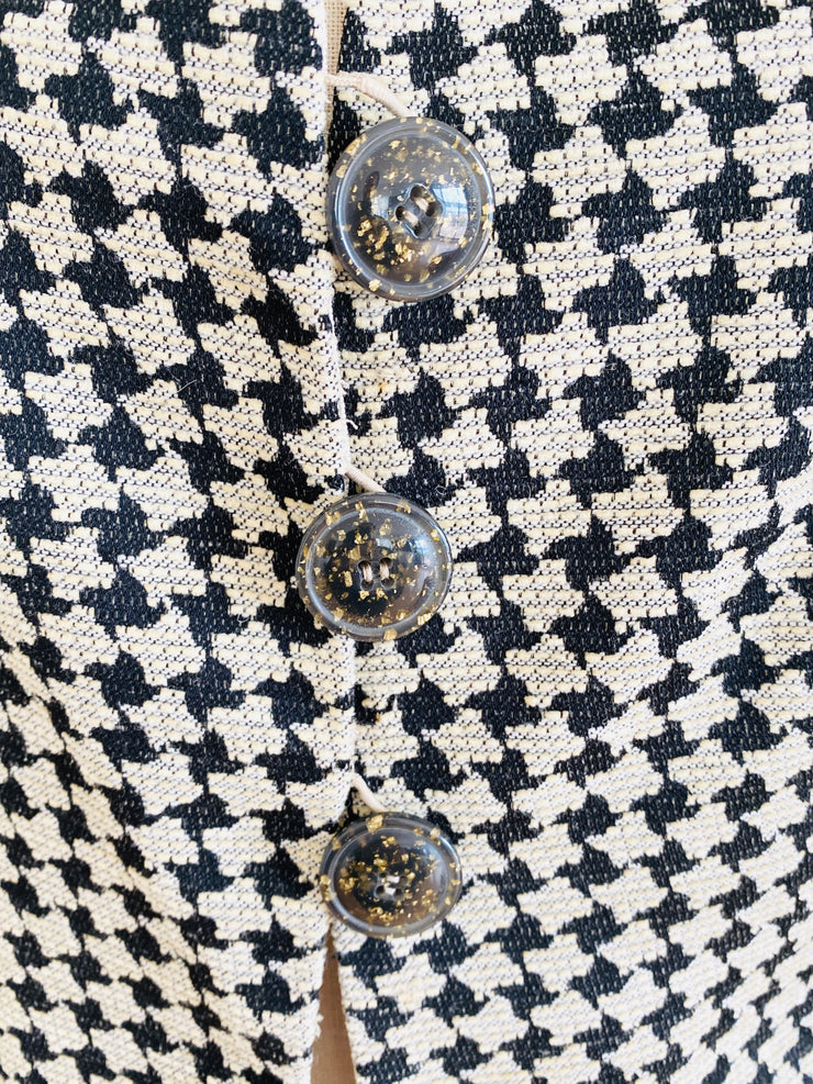 Armani Houndstooth Blazer Jacket