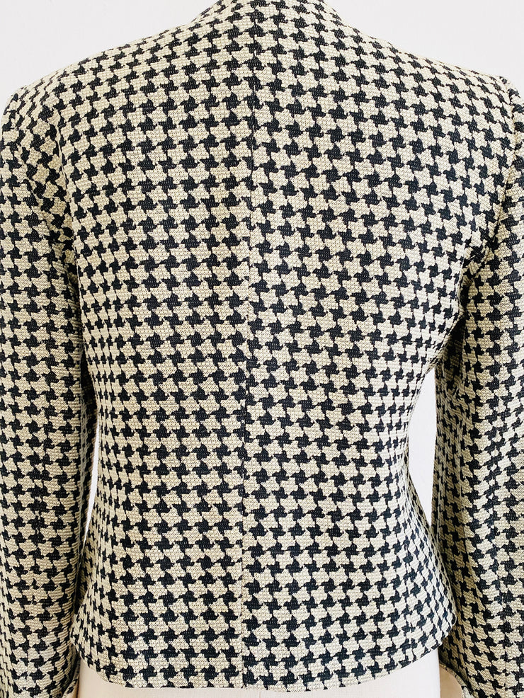 Armani Houndstooth Blazer Jacket