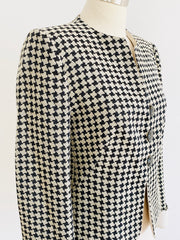 Armani Houndstooth Blazer Jacket