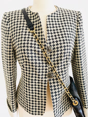 Armani Houndstooth Blazer Jacket