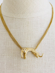 14K Gold 5-Strand Cable Chain Necklace