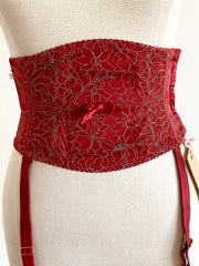 Agent Provocateur Red "Delphine" Waspie 32DD Sz 3