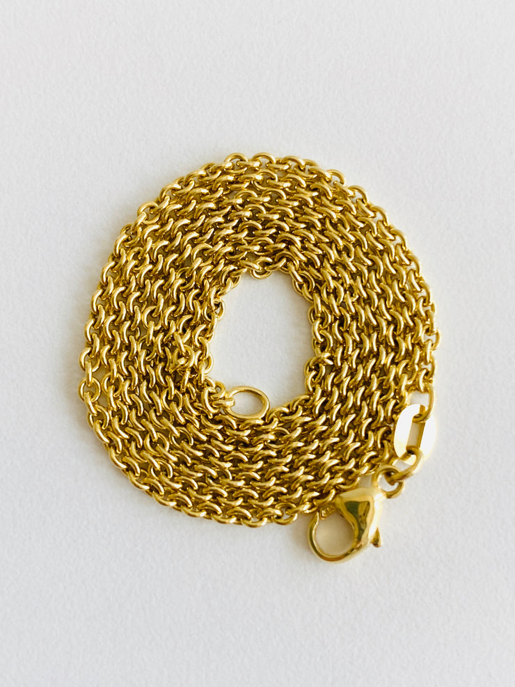 14K Cable Chain Necklace