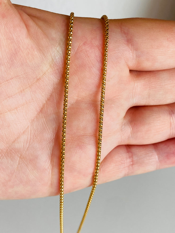 18k Italian Chain Necklace