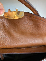 Prada Vitello Daino Leather Shoulder Handbag
