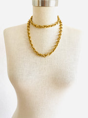 Heavy Cable Link Chain Necklace Belt