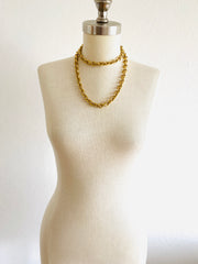 Heavy Cable Link Chain Necklace Belt
