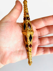 Large Christian Dior Boutique Cabochon Brooch