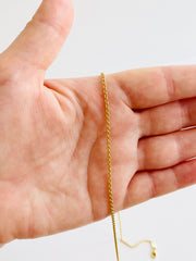 14K Cable Chain Necklace