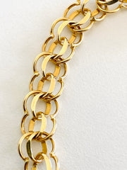14k Double Link Bracelet