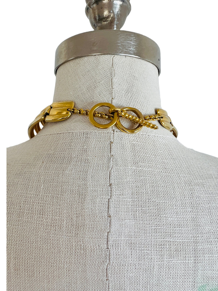 1993 Clara Studio Choker Cuff Necklace Bracelet Set