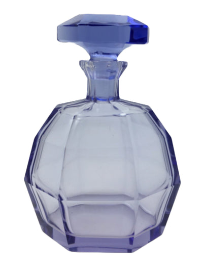 Czech Purple Perfume Bottle