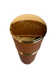 1990's Hermes Caleche Leather Spray Soie De Parfum