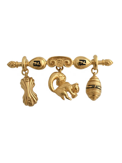 Fendi Squirrel Brooch