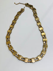 Smokey Gray Emerald Cut Belt