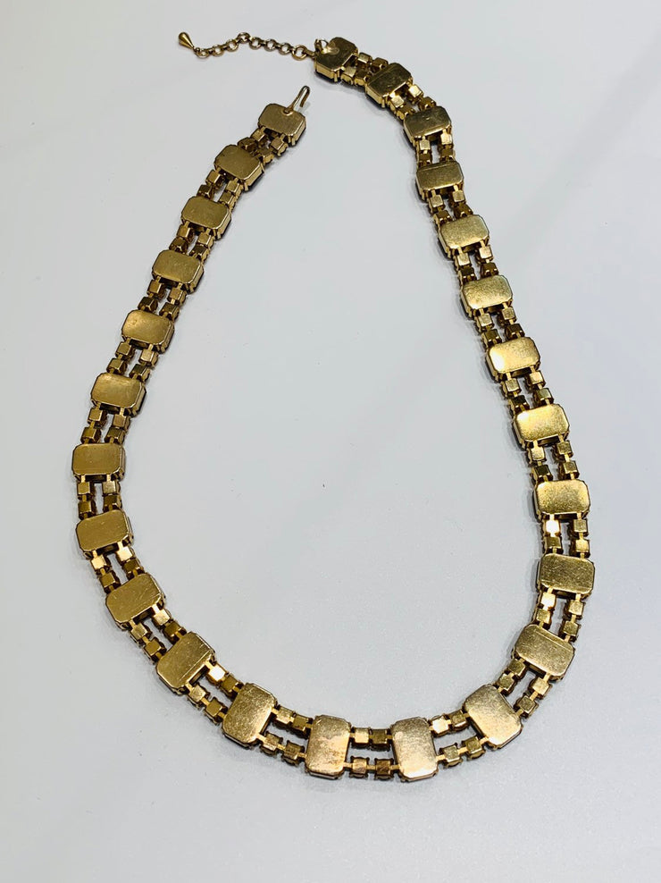 Smokey Gray Emerald Cut Belt