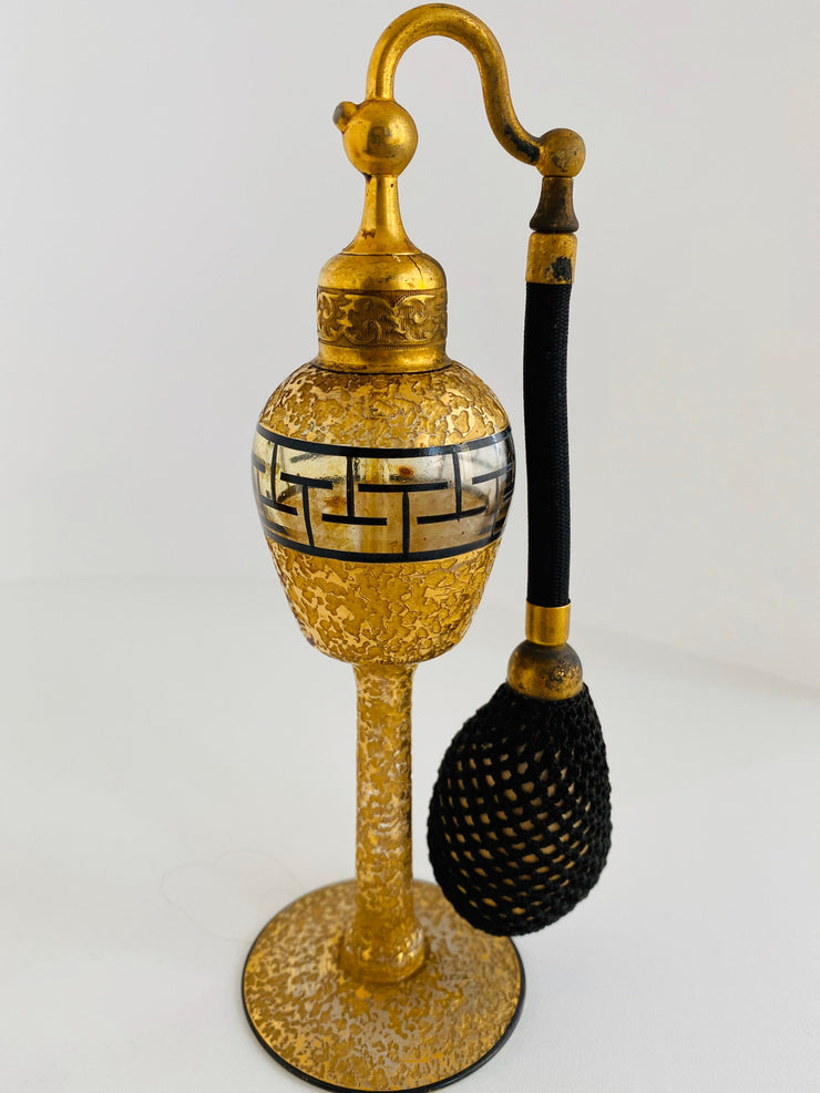 1920s Art Deco Perfume Atomizer Bottle