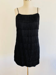 Original 1920's Flapper Black Dress